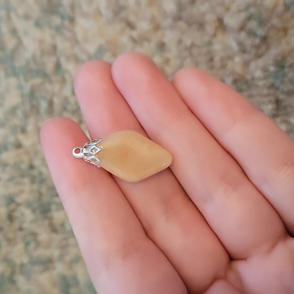 Orange Gemstone Necklace